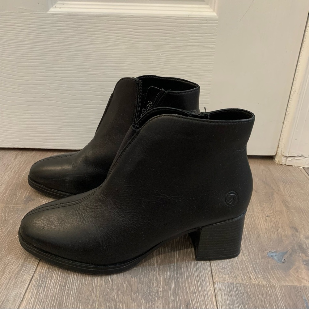 Remonte Black Ankle Boots Gwyneth Sz 8